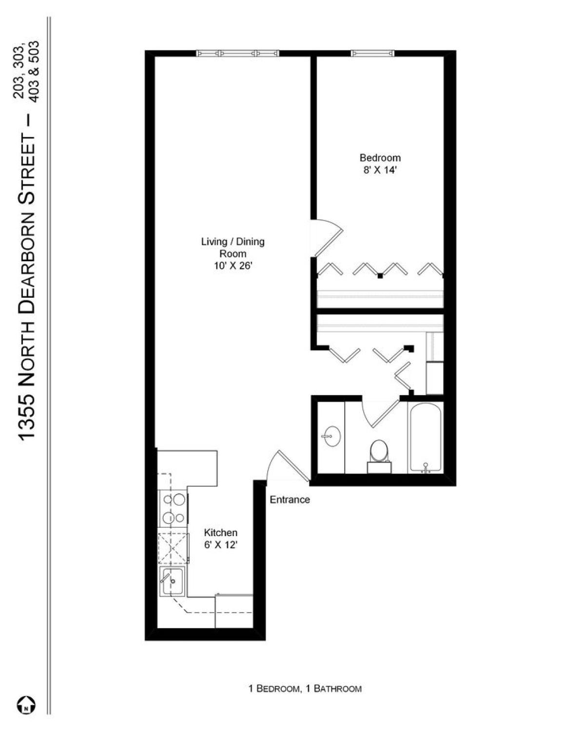 1355 N Dearborn St #303 Chicago Image 14